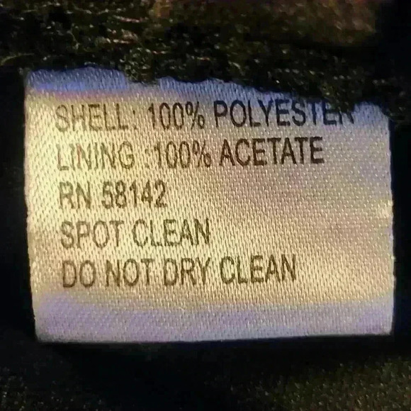 NWOT Muse Essential Little Black (& Gold Dress) Size 4 Ribbon Chiffon Hem Ruffle - Picture 10 of 10